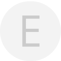Letter "E" in a gray circle.