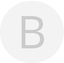 Gray circle with letter "B" inside.